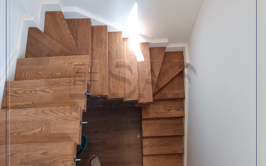 wooden staircase Classic