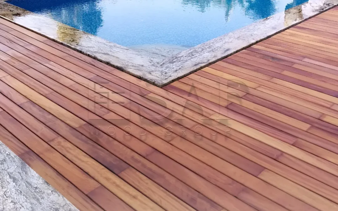 تصميم أرضيات باركيه خشب طبيعي الشرائح الخارجية