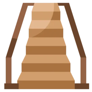 Wood Stairs